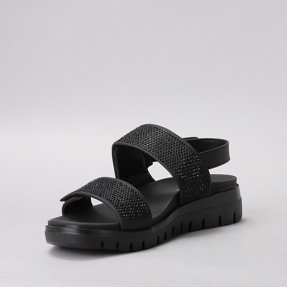 CC RESORTS DOMINIC BLACK - Women Sandals - Collective Shoes 