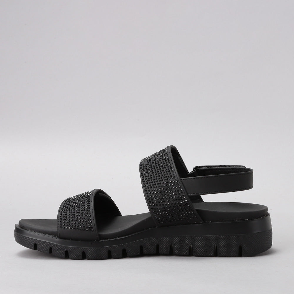 CC RESORTS DOMINIC BLACK - Women Sandals - Collective Shoes 