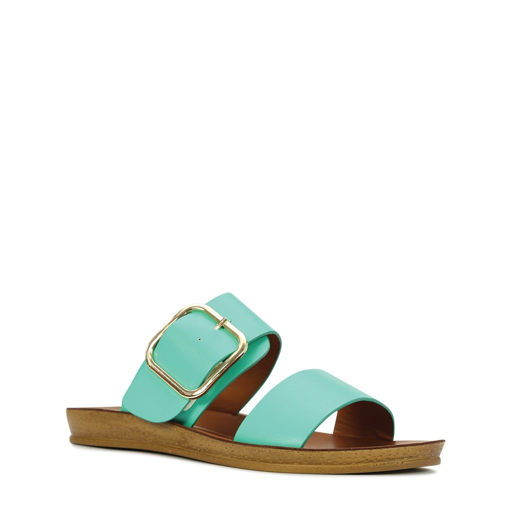LOS CABOS DOTI AQUA - Women Flats - Collective Shoes 