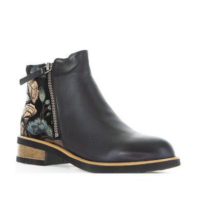 BRESLEY DUNGEON BLACK/MIDNIGHT ROSE - Women Boots - Collective Shoes 
