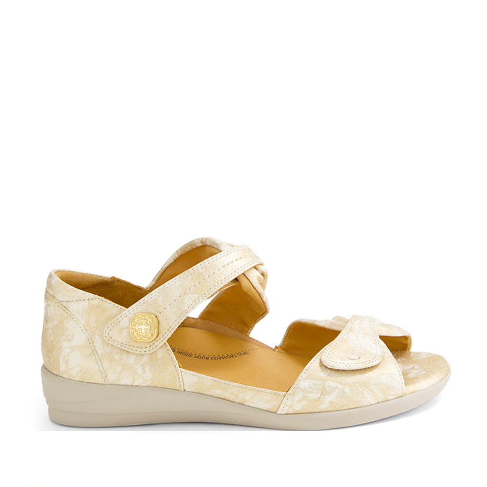 ZIERA DOXIE SMUDGE METAL - Women Sandals - Collective Shoes 