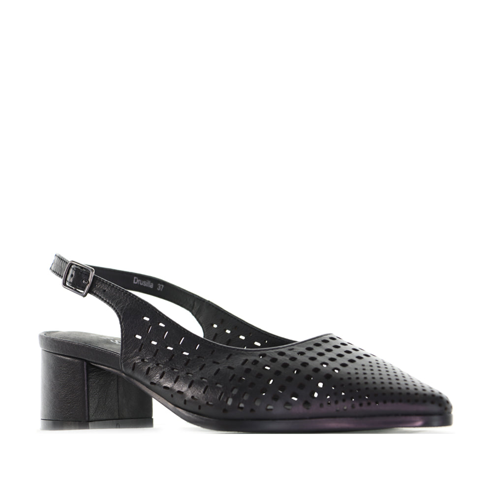 LE SANSA DRUSILLA BLACK - Women Sandals - Collective Shoes 