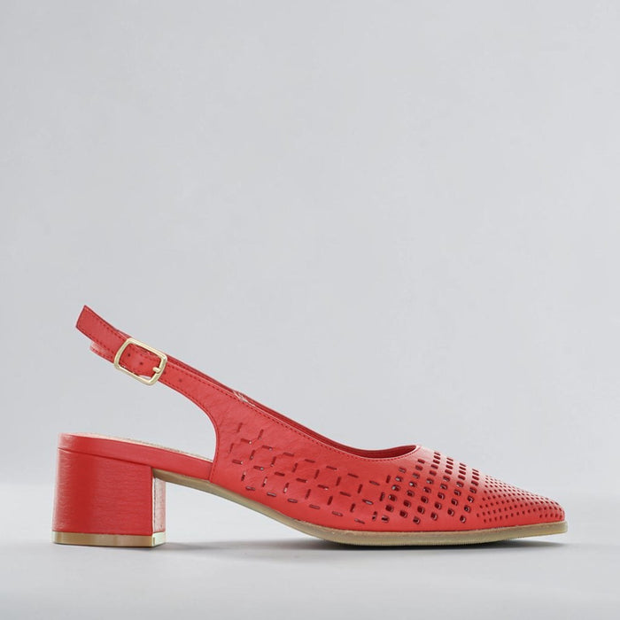 LE SANSA DRUSILLA RED - Women Sandals - Collective Shoes 