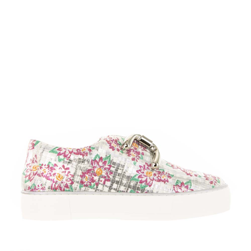 Django & Juliette Filpy Silver Fuchsia - Women Slip On - Collective Shoes 