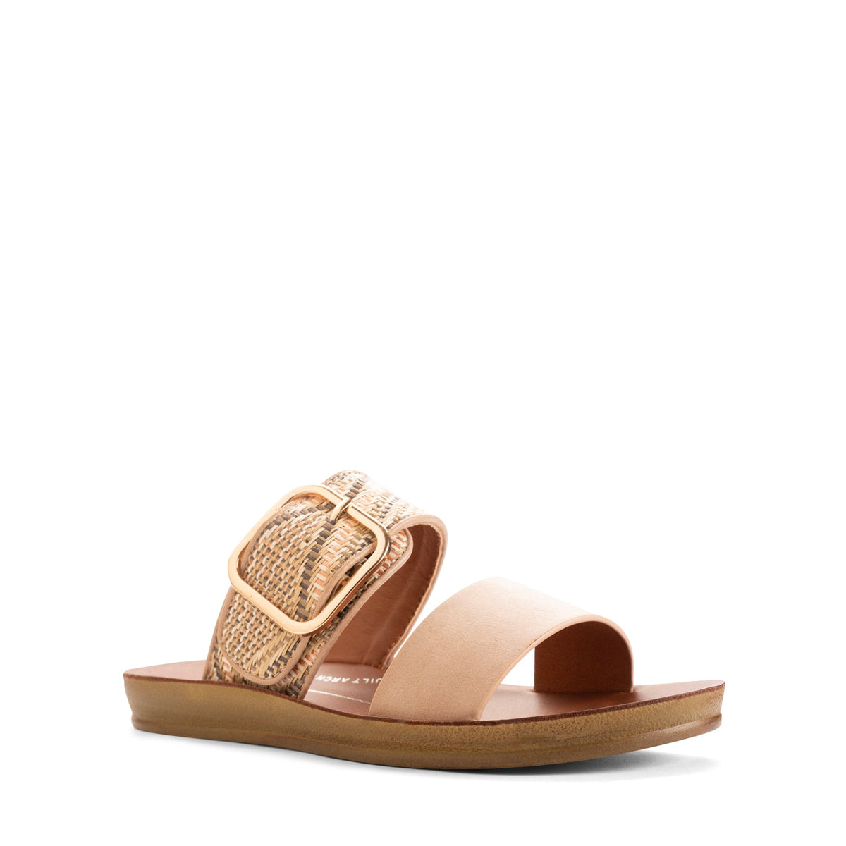 LOS CABOS DOTI TAUPE MULTI - Women Flats - Collective Shoes 