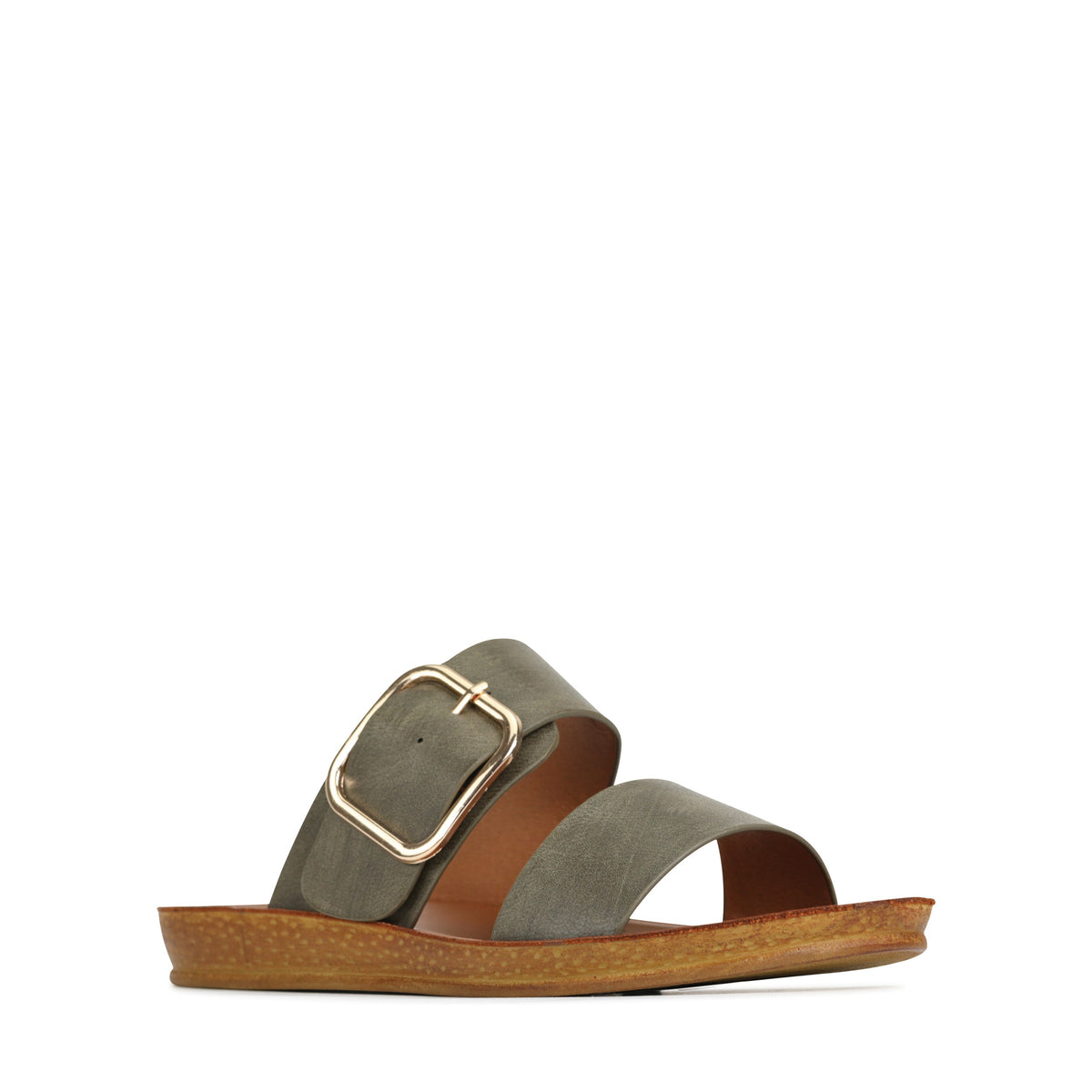 LOS CABOS DOTI KHAKI - Women Flats - Collective Shoes 