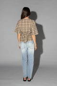 Load image into Gallery viewer, DRAMA THE LABEL VENICE TOP GROUND CHECK Women Tops, Blouses, Cami's & Tee's - Zeke Collection NZ
