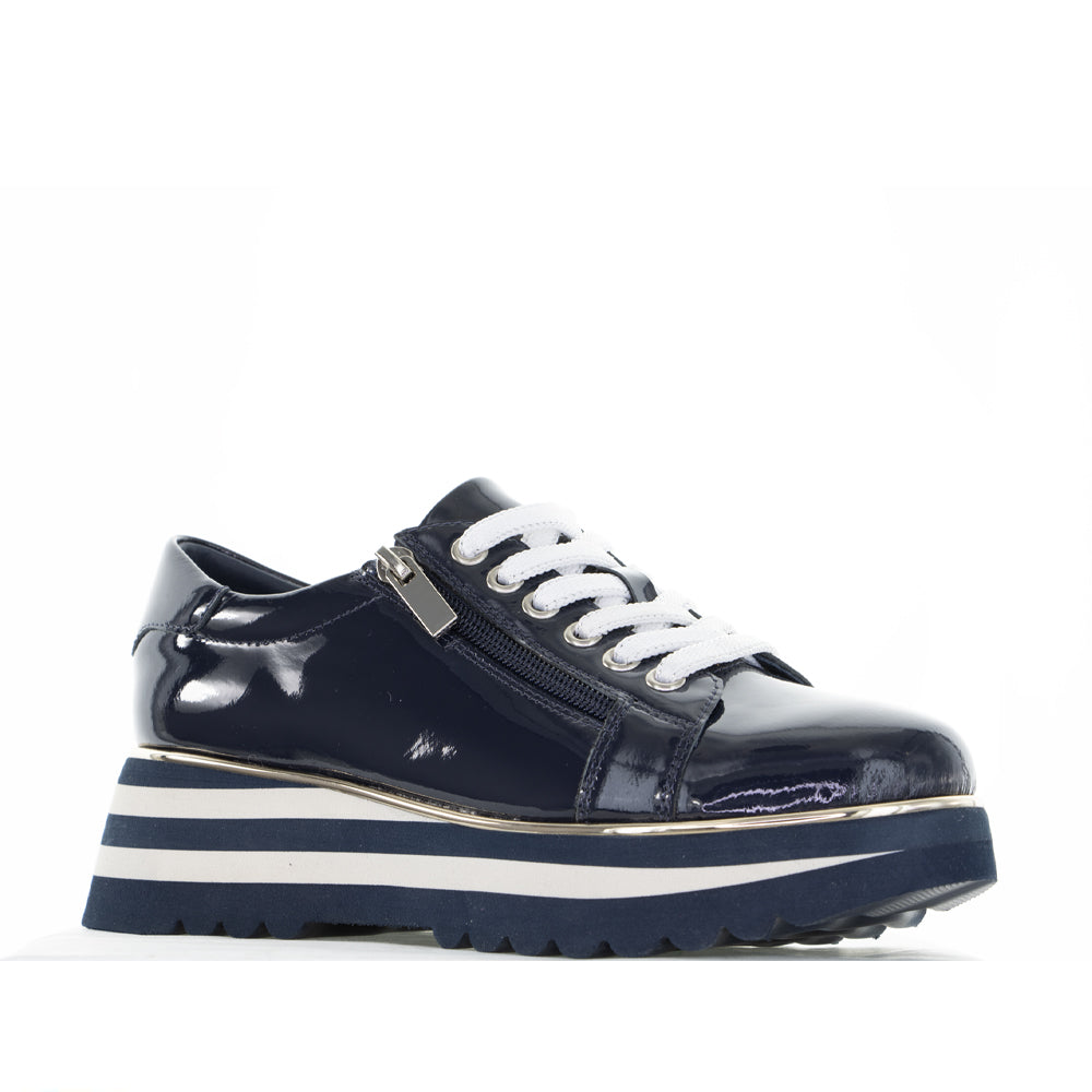 DJANGO & JULIETTE EAMMES NAVY - Women Sneakers - Collective Shoes 
