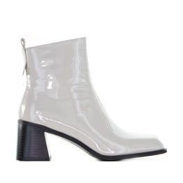MILA RAINE EARTH MUSHROOM PATENT - Women boots - Collective Shoes 