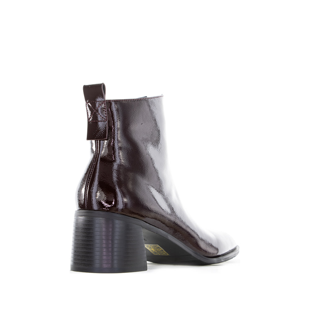 MILA RAINE EARTH SHIRAZ PATENT - Women boots - Collective Shoes 
