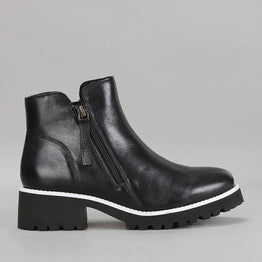 LE SANSA EAST BLACK - Women Boots - Collective Shoes 