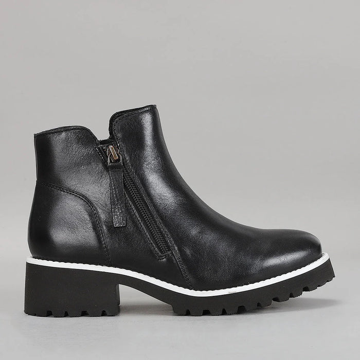 LE SANSA EAST BLACK - Women Boots - Collective Shoes 