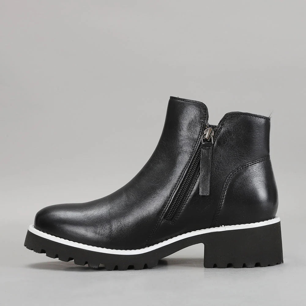 LE SANSA EAST BLACK - Women Boots - Collective Shoes 
