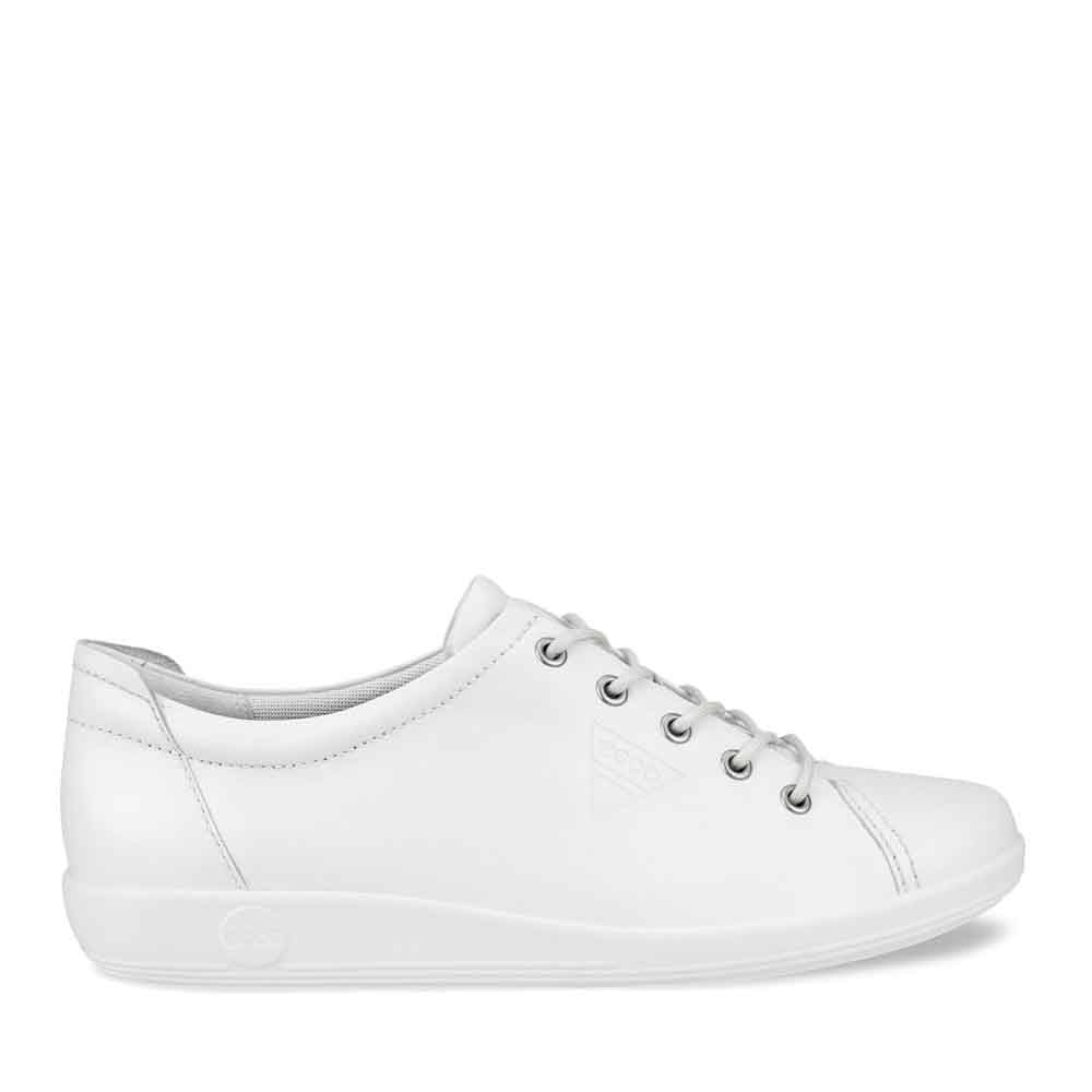 ECCO SOFT 2.0 WHITE - Women sneakers - Collective Shoes 