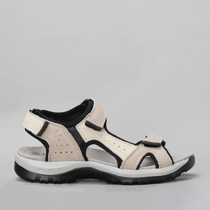 CC RESORTS EKAM BEIGE MULTI - Women Sandals - Collective Shoes 