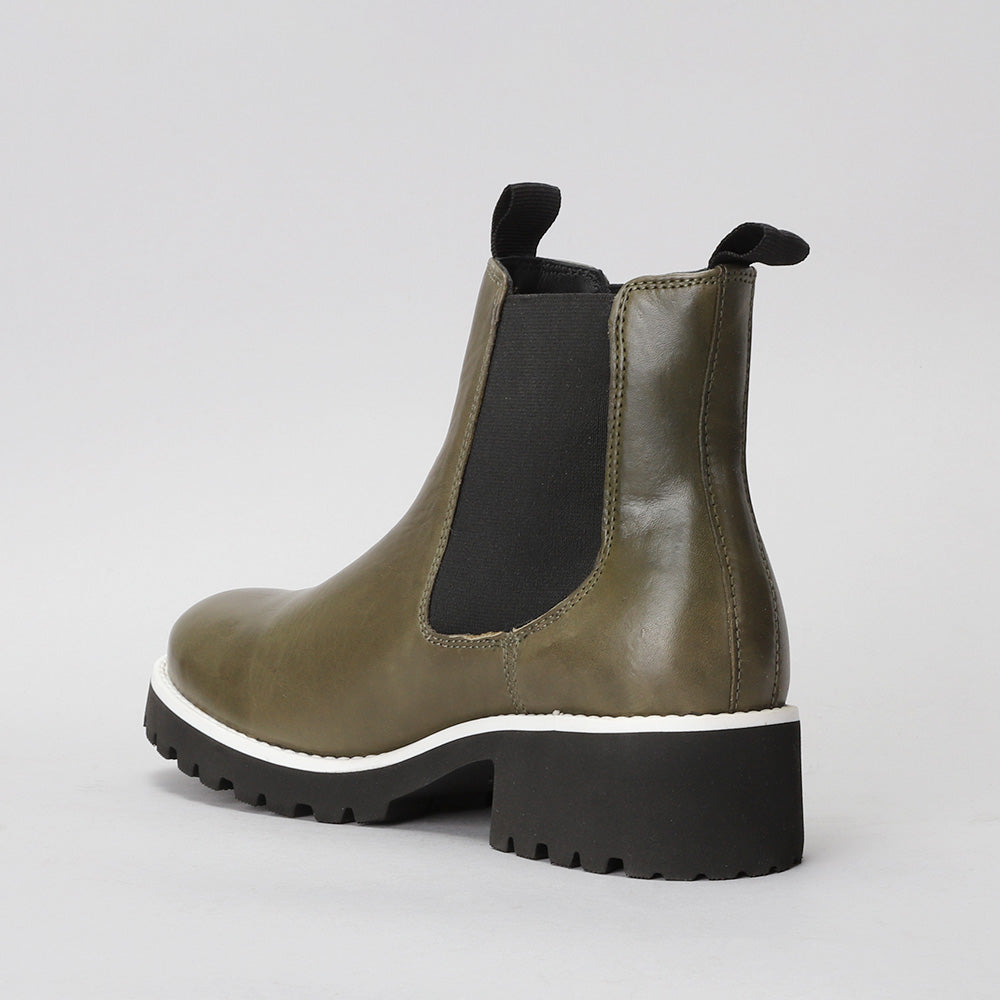 LE SANSA ELBY OLIVE - Women Boots - Collective Shoes 