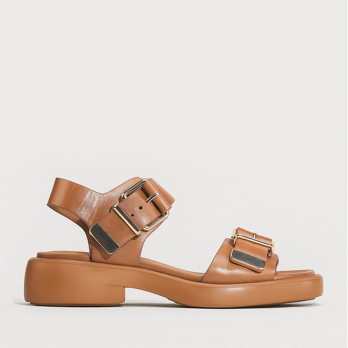 EOS ELE PECAN - Women Sandals - Collective Shoes 