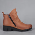 Load image into Gallery viewer, CABELLO ELLA TAN - Women Boots - Collective Shoes 

