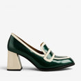 Load image into Gallery viewer, TAMARA LONDON BERGEN EMERALD / BONE

