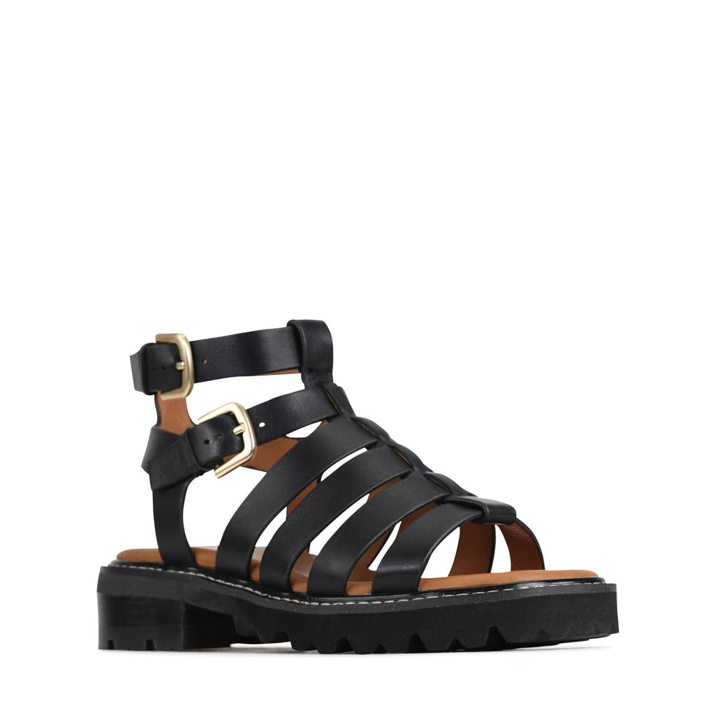 EOS GIZELLE BLACK - Women Sandals - Collective Shoes 