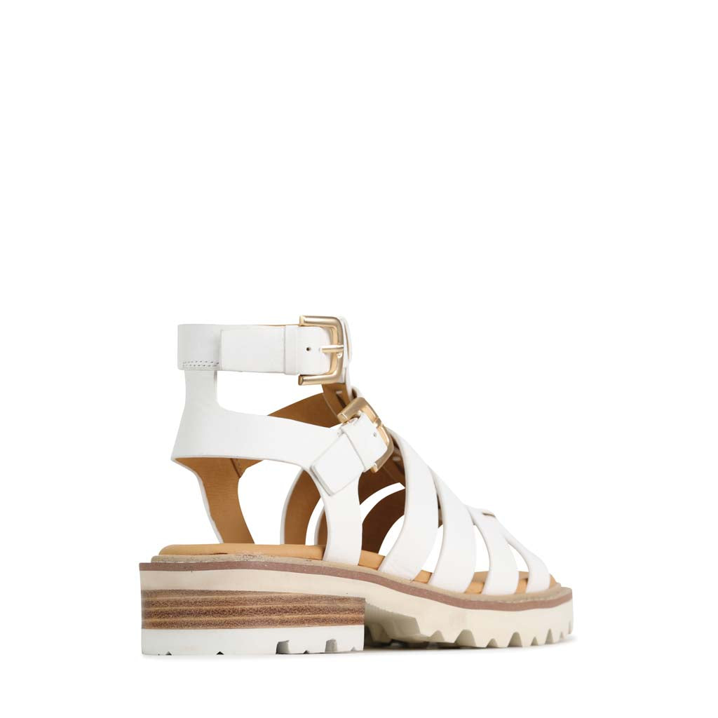 EOS GIZELLE WHITE - Women Sandals - Collective Shoes 