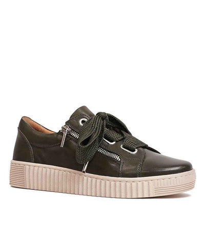 EOS JOVI DARK OLIVE - Women sneakers - Collective Shoes 