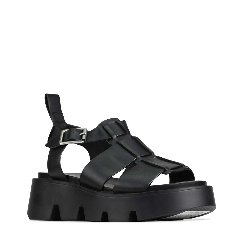 EOS KAILAN BLACK - Women Sandals - Collective Shoes 