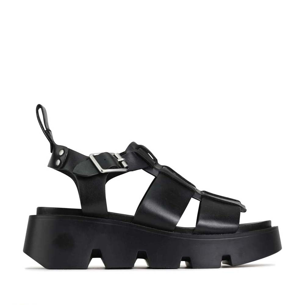 EOS KAILAN BLACK - Women Sandals - Collective Shoes 