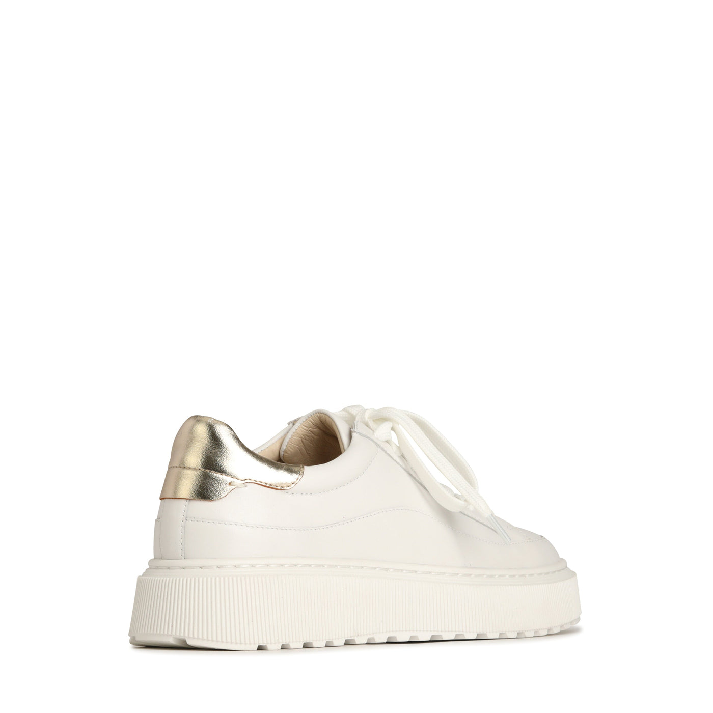 EOS LAELA WHITE CHAMPAGNE - Women sneakers - Collective Shoes 