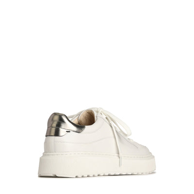 EOS LAELA WHITE PEWTER - Women sneakers - Collective Shoes 