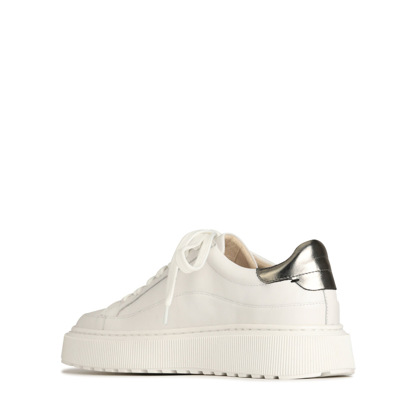 EOS LAELA WHITE PEWTER - Women sneakers - Collective Shoes 