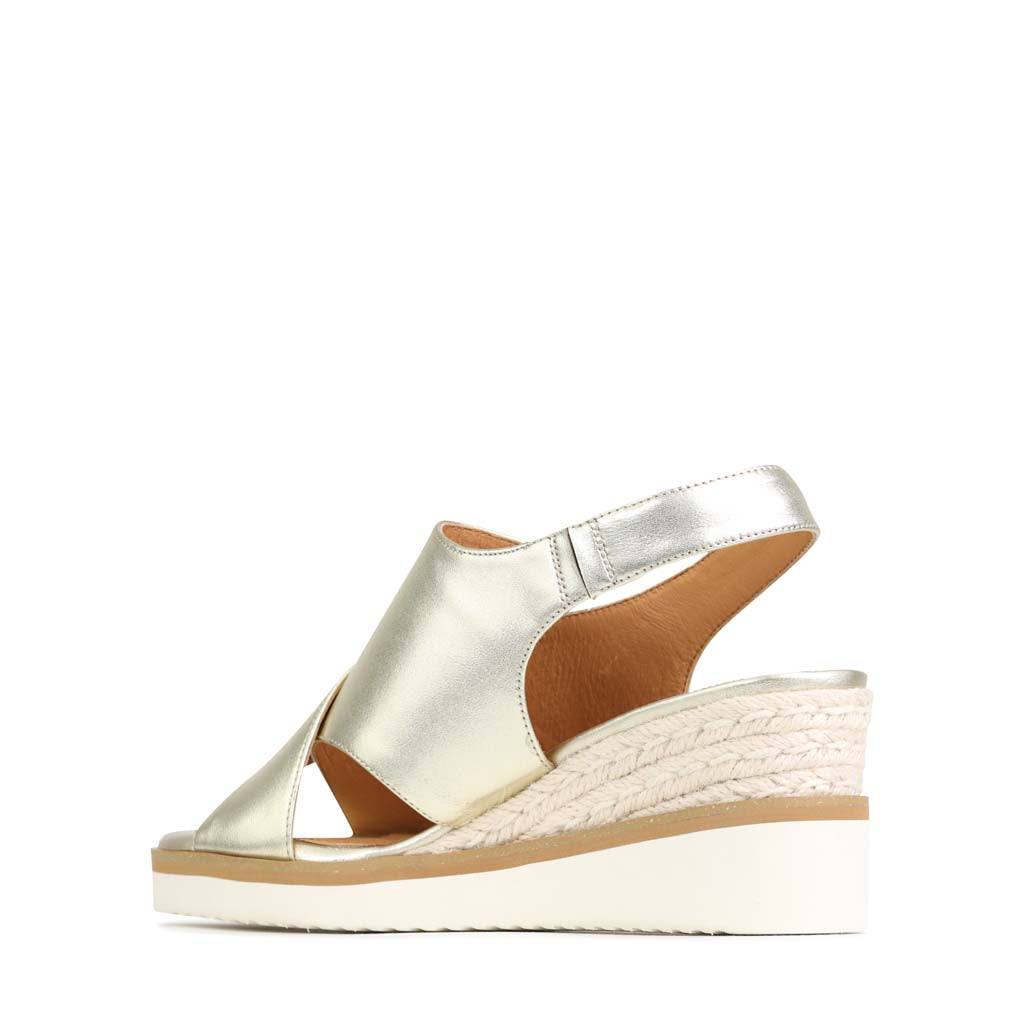 EOS LAZING CHAMPAGNE - Women Sandals - Collective Shoes 