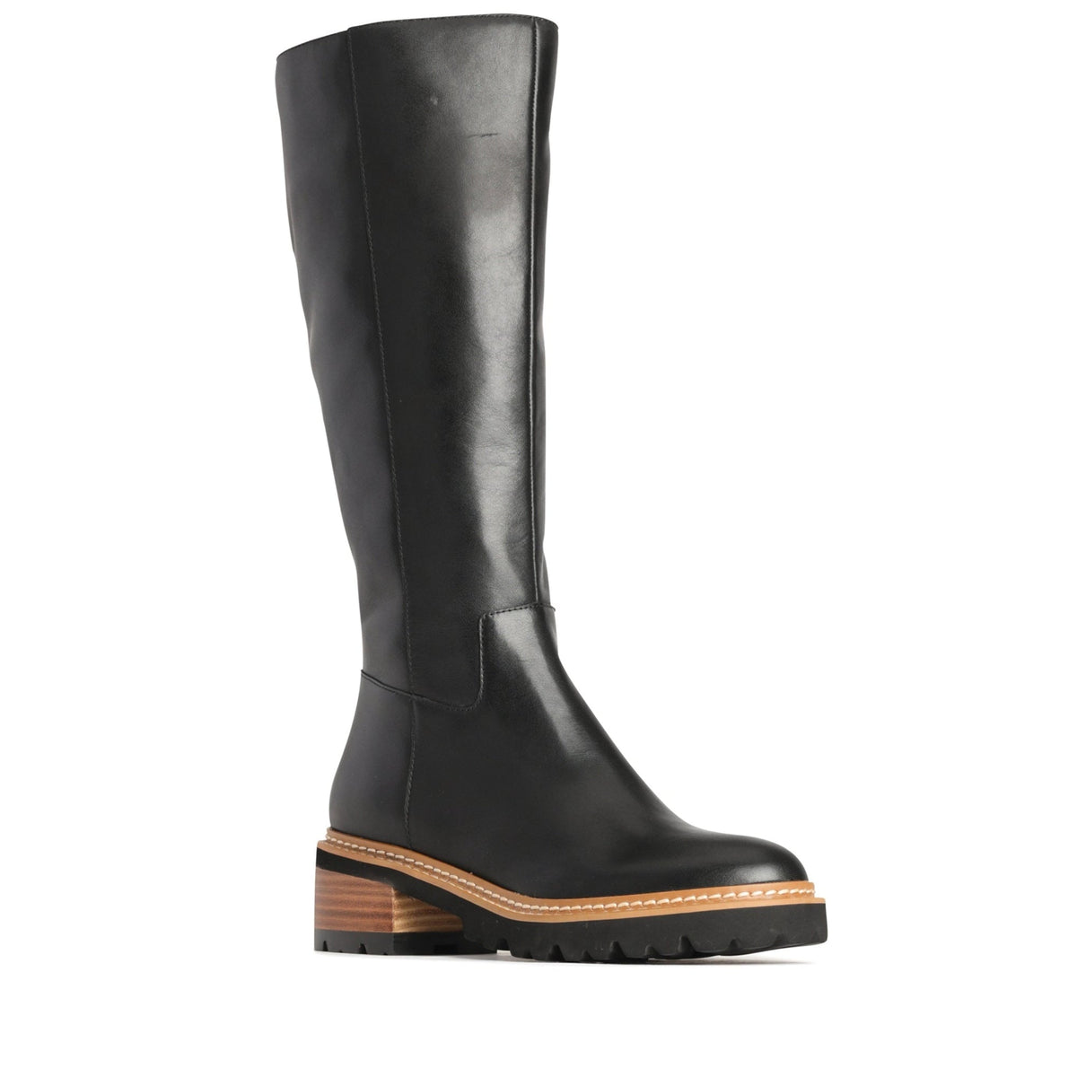 EOS LINDETA BLACK - Women High Boots - Collective Shoes 