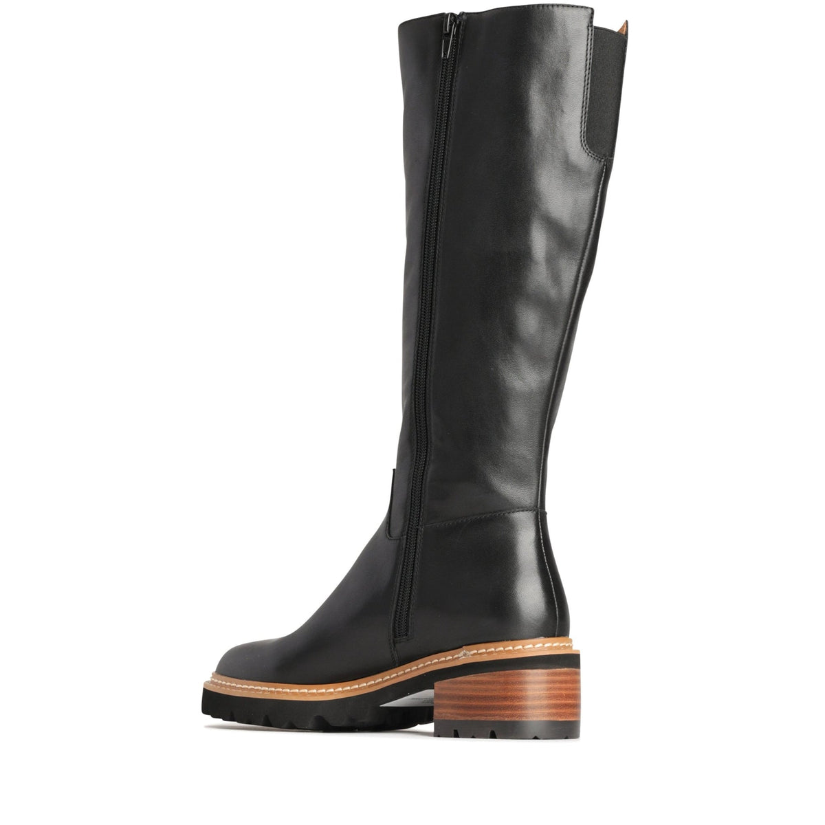 EOS LINDETA BLACK - Women High Boots - Collective Shoes 