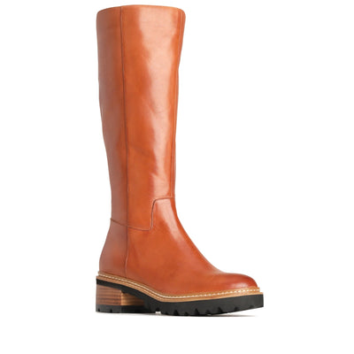 EOS LINDETA BRANDY - Women High Boots - Collective Shoes 