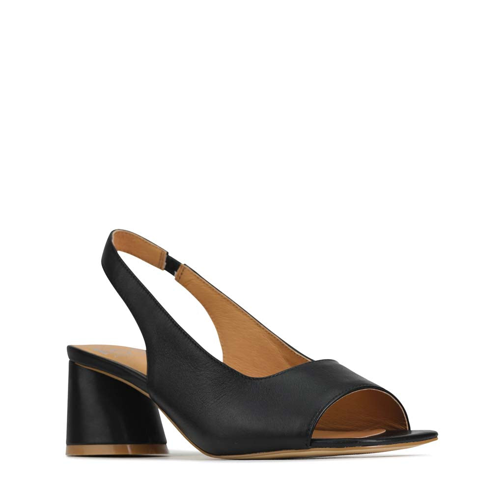 EOS PETEL BLACK - Women Sandals - Collective Shoes 