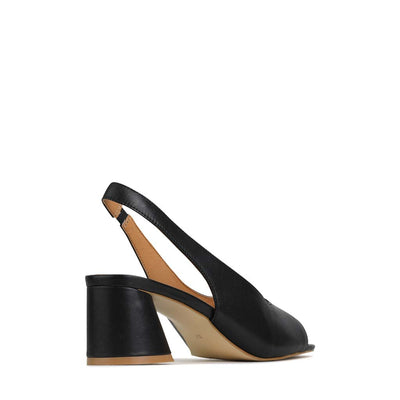 EOS PETEL BLACK - Women Sandals - Collective Shoes 