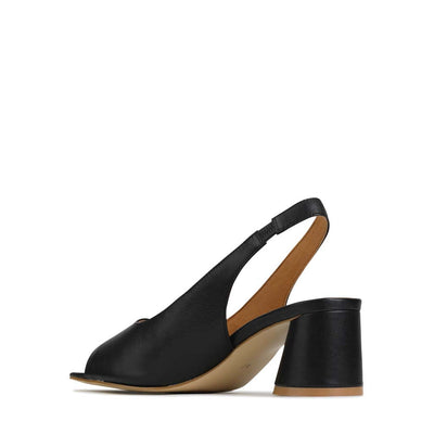 EOS PETEL BLACK - Women Sandals - Collective Shoes 