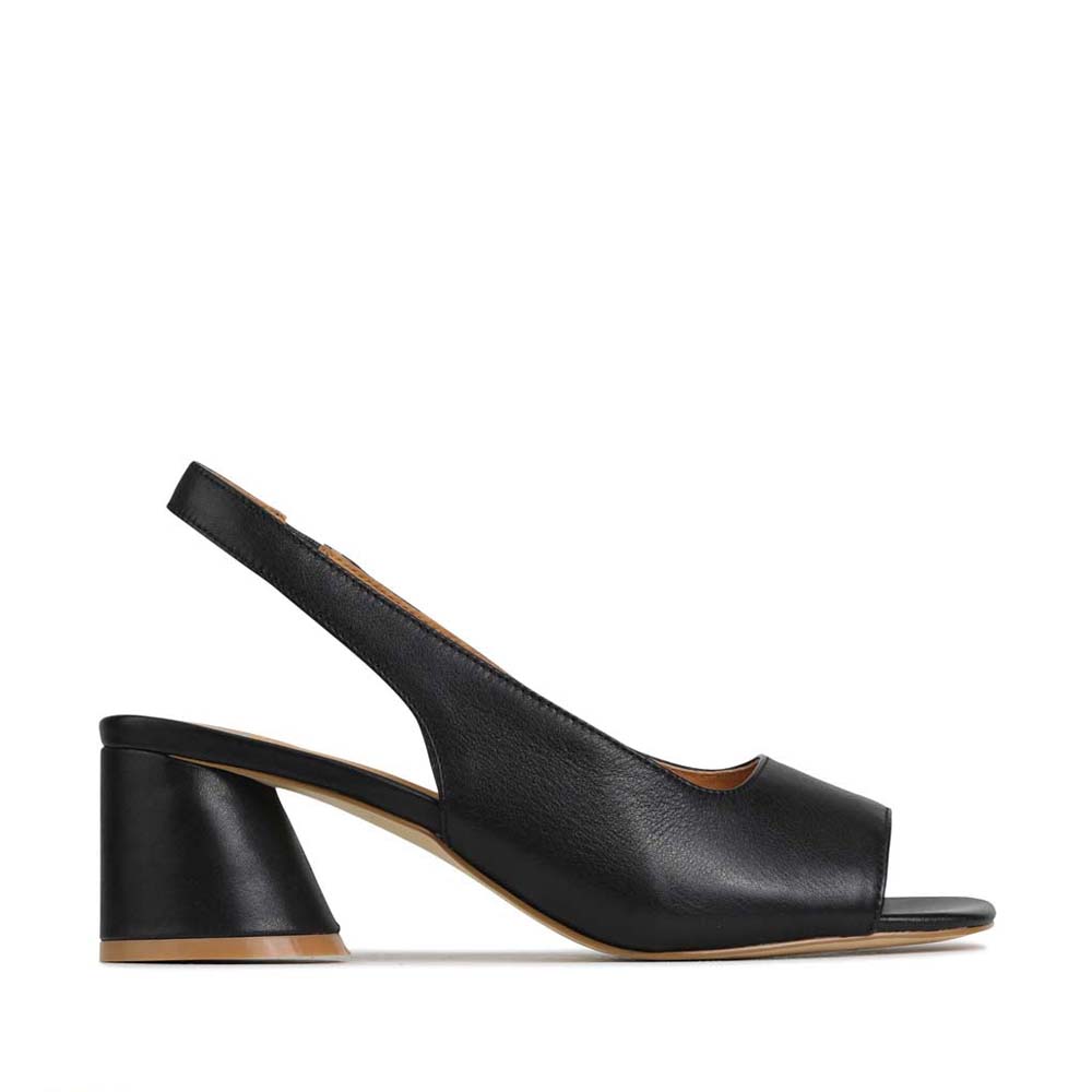 EOS PETEL BLACK - Women Sandals - Collective Shoes 