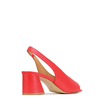 EOS PETEL RED - Women Sandals - Collective Shoes 