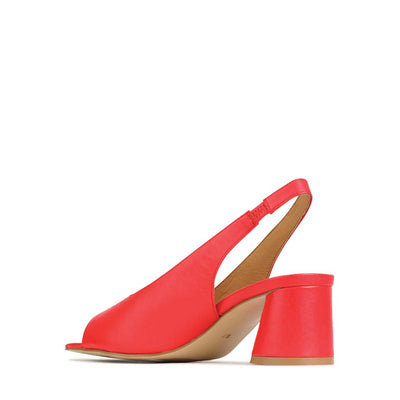 EOS PETEL RED - Women Sandals - Collective Shoes 