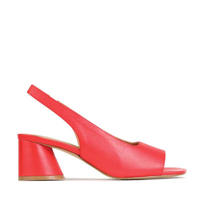 EOS PETEL RED - Women Sandals - Collective Shoes 