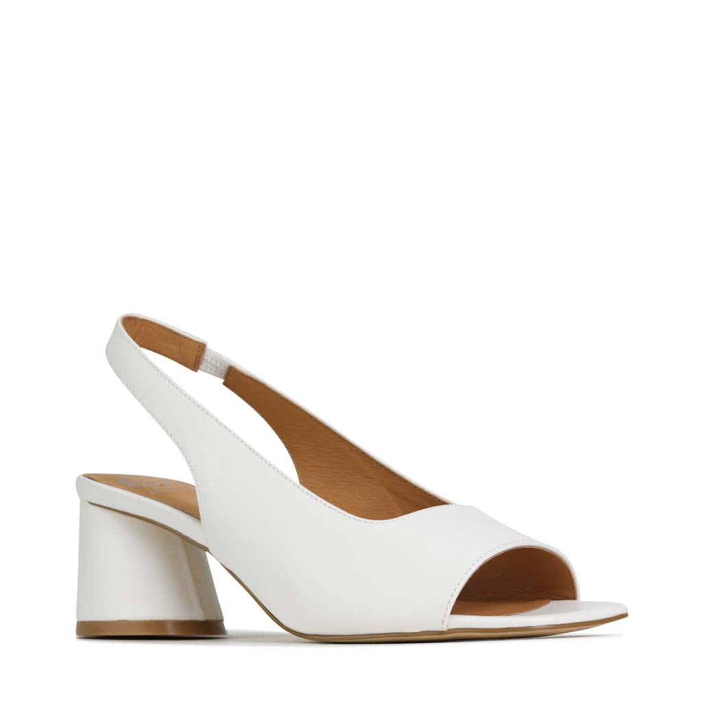 EOS PETEL WHITE - Women Sandals - Collective Shoes 