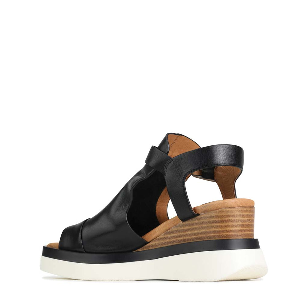 EOS SASILIA BLACK - Women Sandals - Collective Shoes 