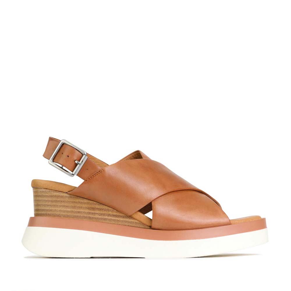 EOS SASILLE BRANDY - Women Sandals - Collective Shoes 