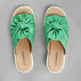 Load image into Gallery viewer, LE SANSA EUDORE FERN GREEN - Women Slides - Collective Shoes 
