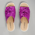 Load image into Gallery viewer, LE SANSA EUDORE PURPLE - Women Slides - Collective Shoes 
