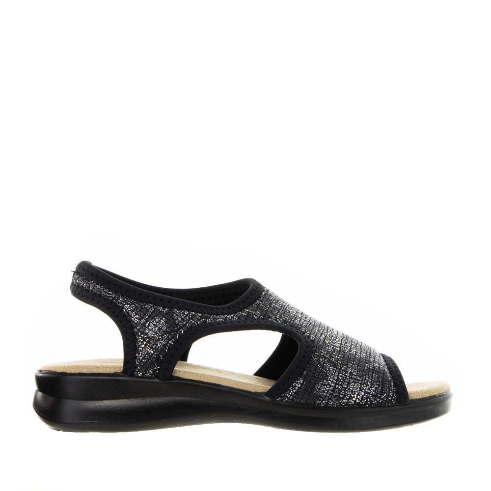 EUROFLEX TUSCANY BLACK - Women Sandals - Collective Shoes 