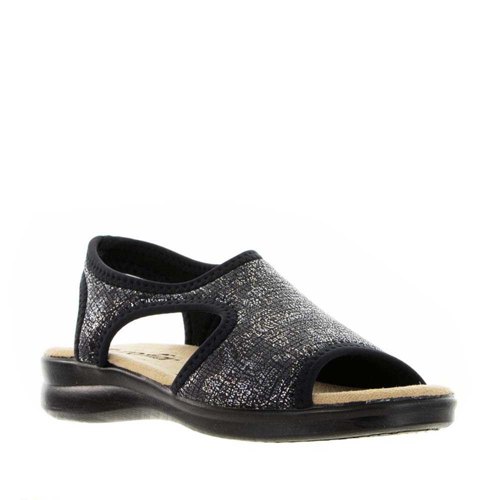 EUROFLEX TUSCANY BLACK - Women Sandals - Collective Shoes 
