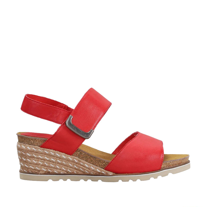 LE SANSA EVITA RED - Women Sandals - Collective Shoes 